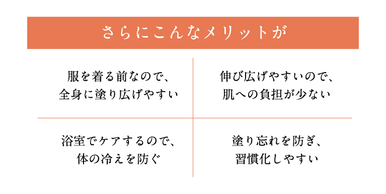 さらにこんなメリットが