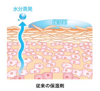 肌図保湿剤肌の水分表面保護バリア機能の乱れ